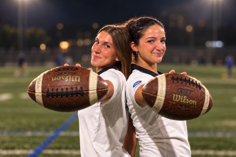 Tre atlete palermitane di flag football volano agli europei U17 Ginevra Porru_Elisa D'Adelfio_atlete
